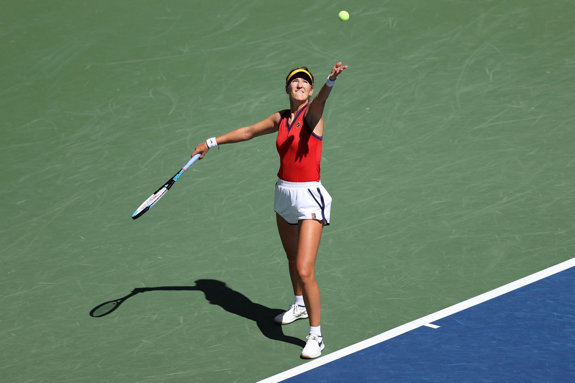 Victoria Azarenka at the 2021 US Open - Day 5